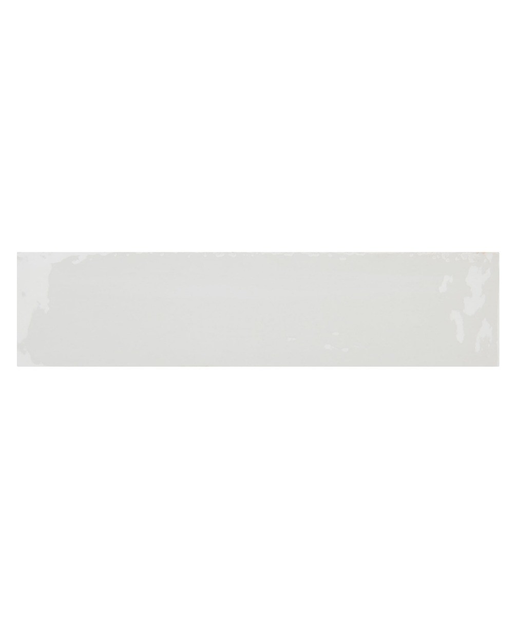 Zellica Antique White Tile (6cm x 24cm) | Topps Tiles