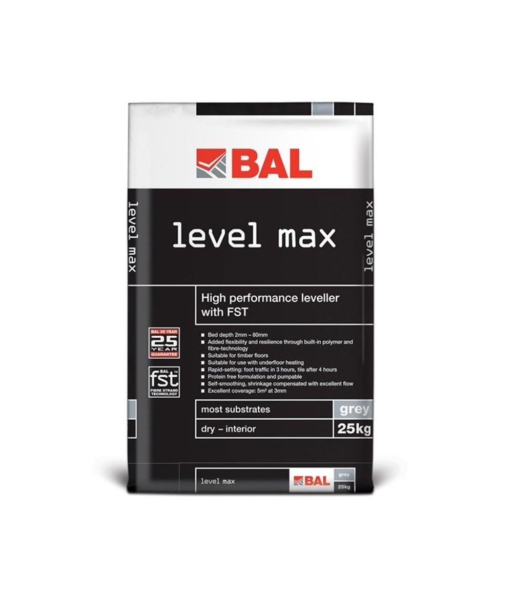 Bal Level Ranges BAL Level Max Grey 25kg | Topps Tiles