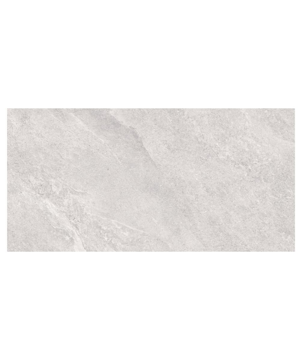 Big Rectangular Stone Cladding Brayford Light Grey Tile (29.8cm x 59.8cm) | Topps Tiles
