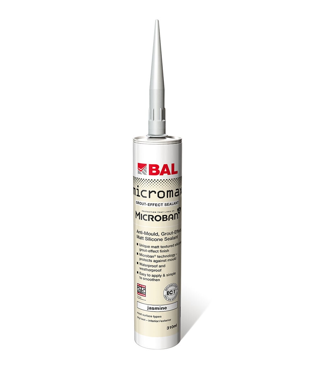 BAL Micromax Grout-Effect Sealant Jasmine 310ml | Topps Tiles