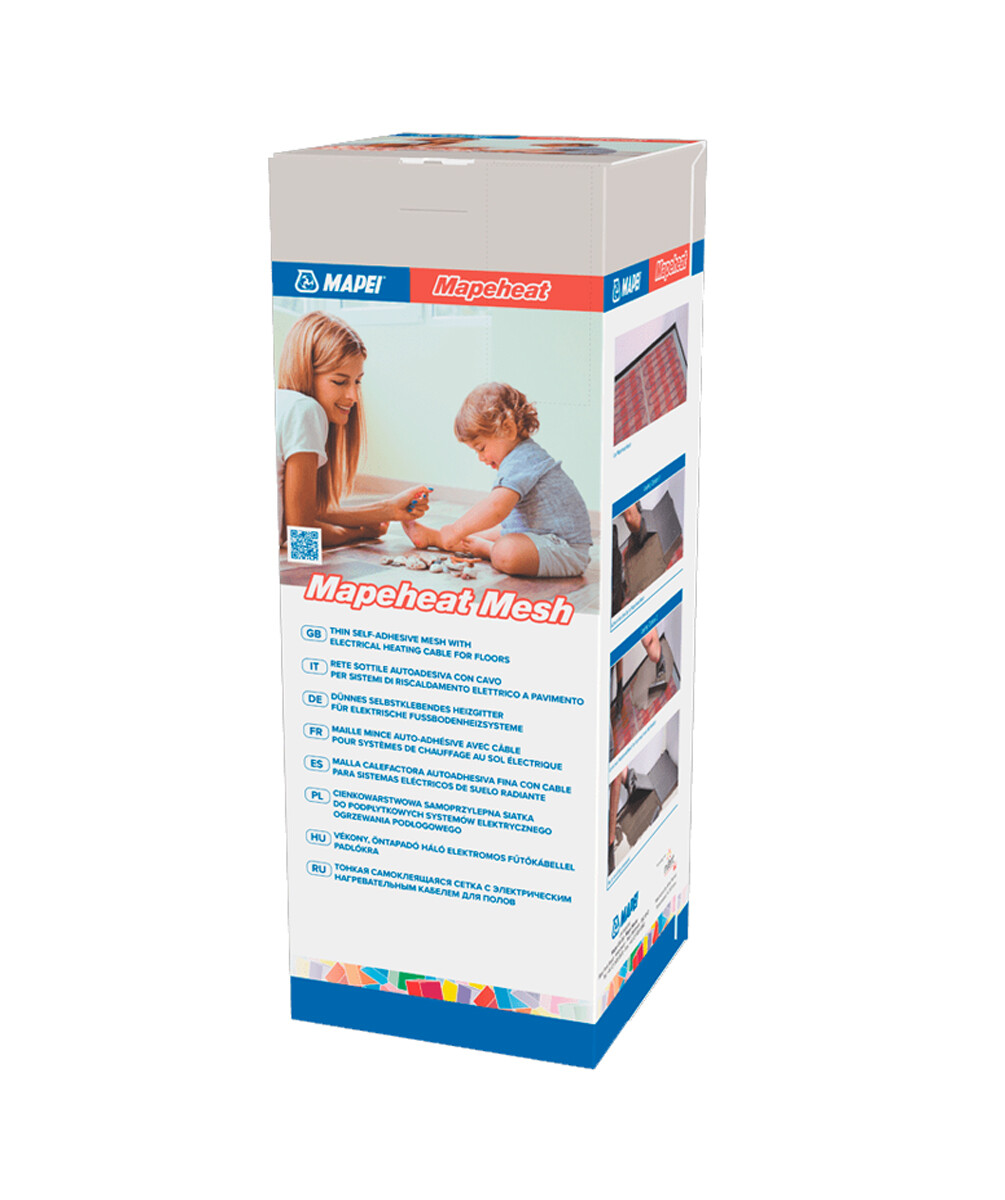 Mapei Mapeheat Mesh SelfAdhesive Underfloor Heating Mat 160w 4m²