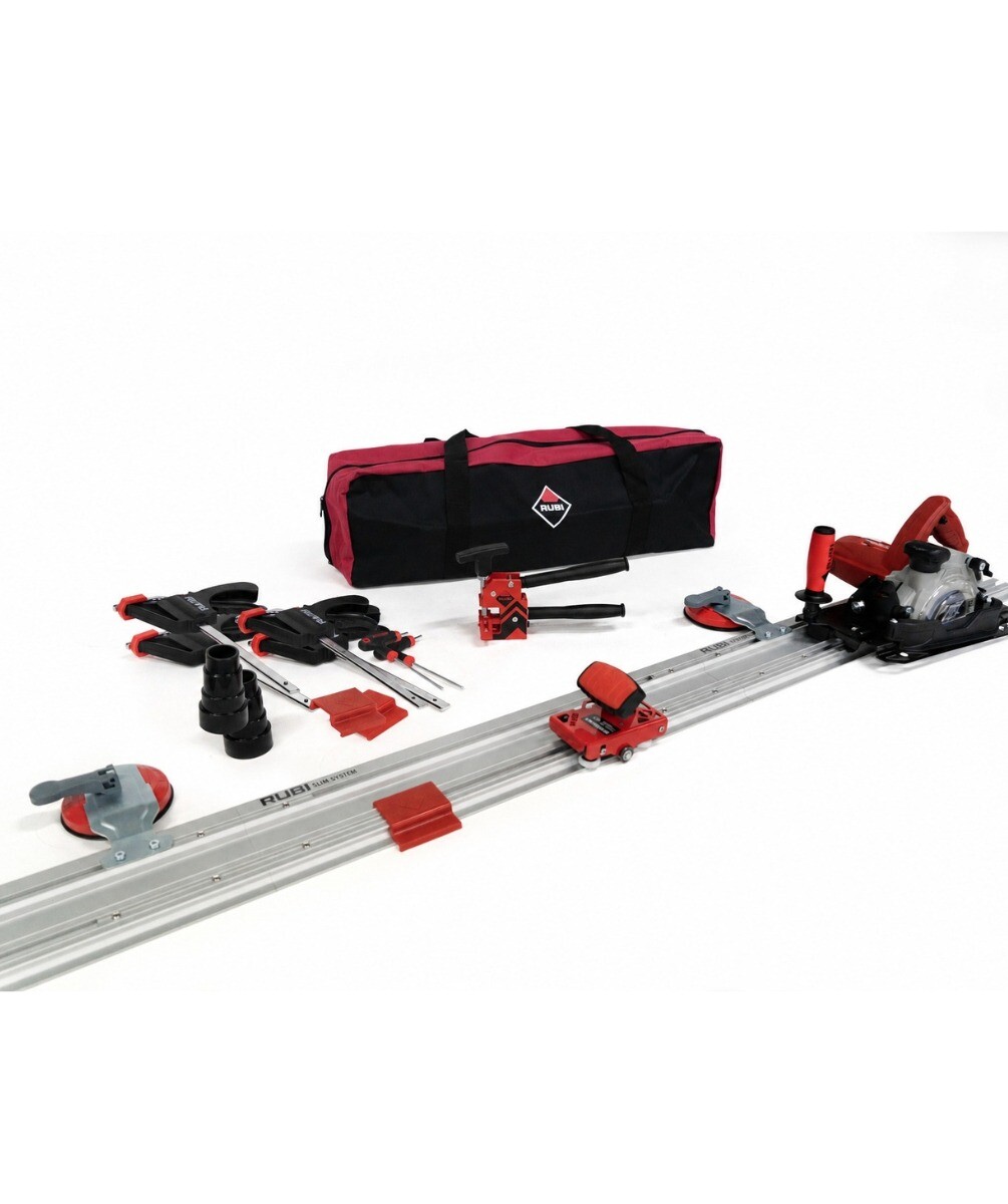 Big Rectangular Stone Cladding RUBI TC-125 All-In-One Large Format Kit | Topps Tiles